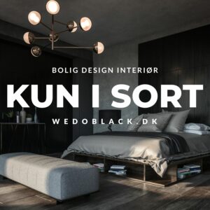 Sort og stilfuld: Skab en luksuriøs stemning i dit hotel med sort interiør