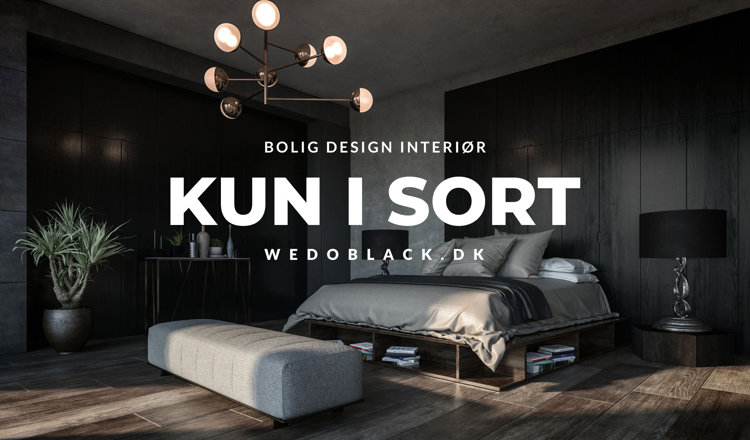 Sort og stilfuld: Skab en luksuriøs stemning i dit hotel med sort interiør