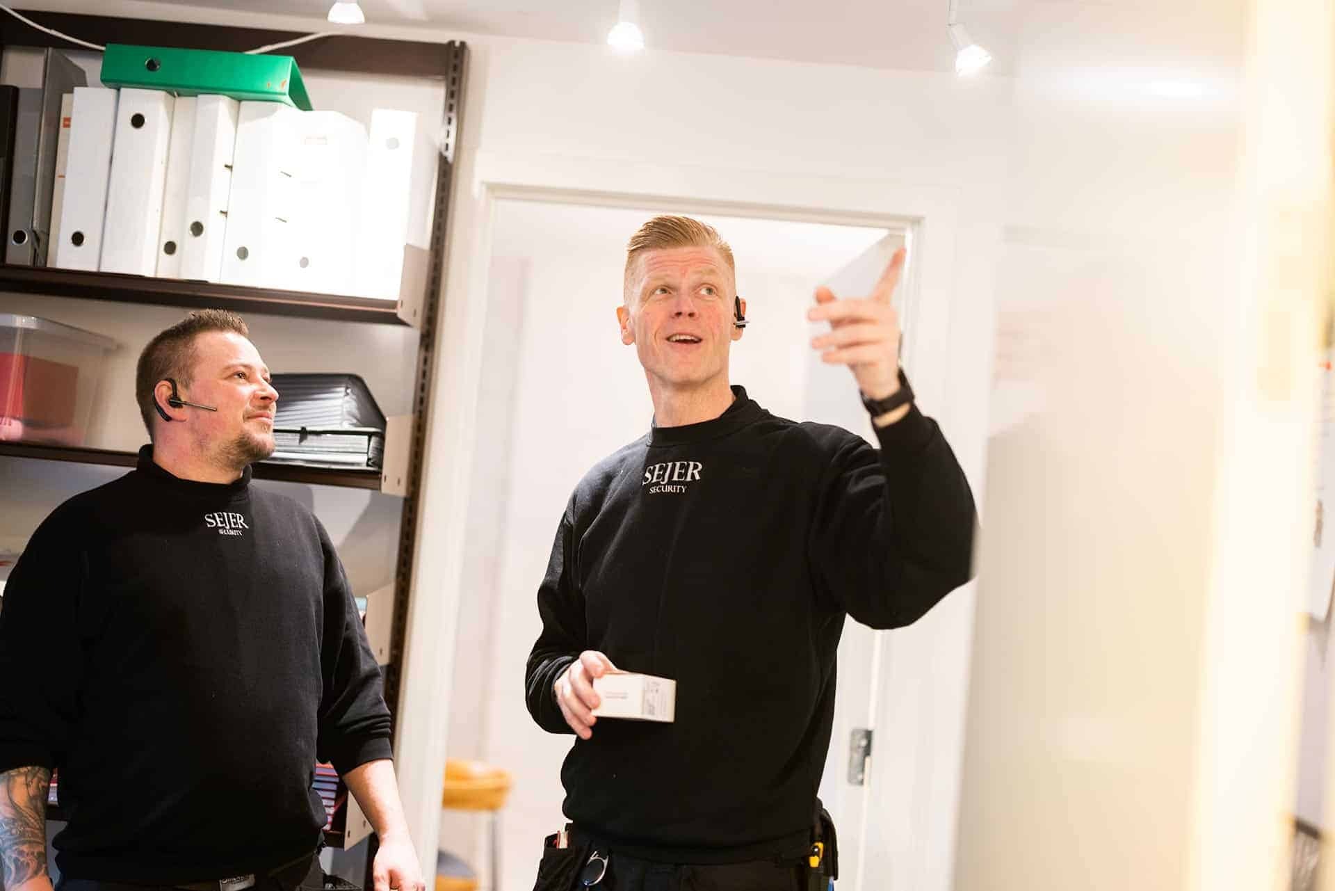 Videoovervågning og adgangskontrol til virksomheder